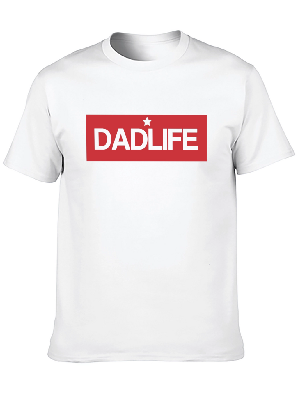 Dad Life Graphic Tee - Black Casual Comfort