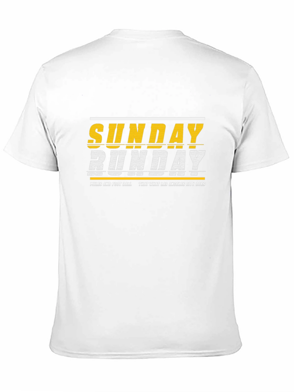 Sunday Funday Graphic Tee - Black Cotton Blend
