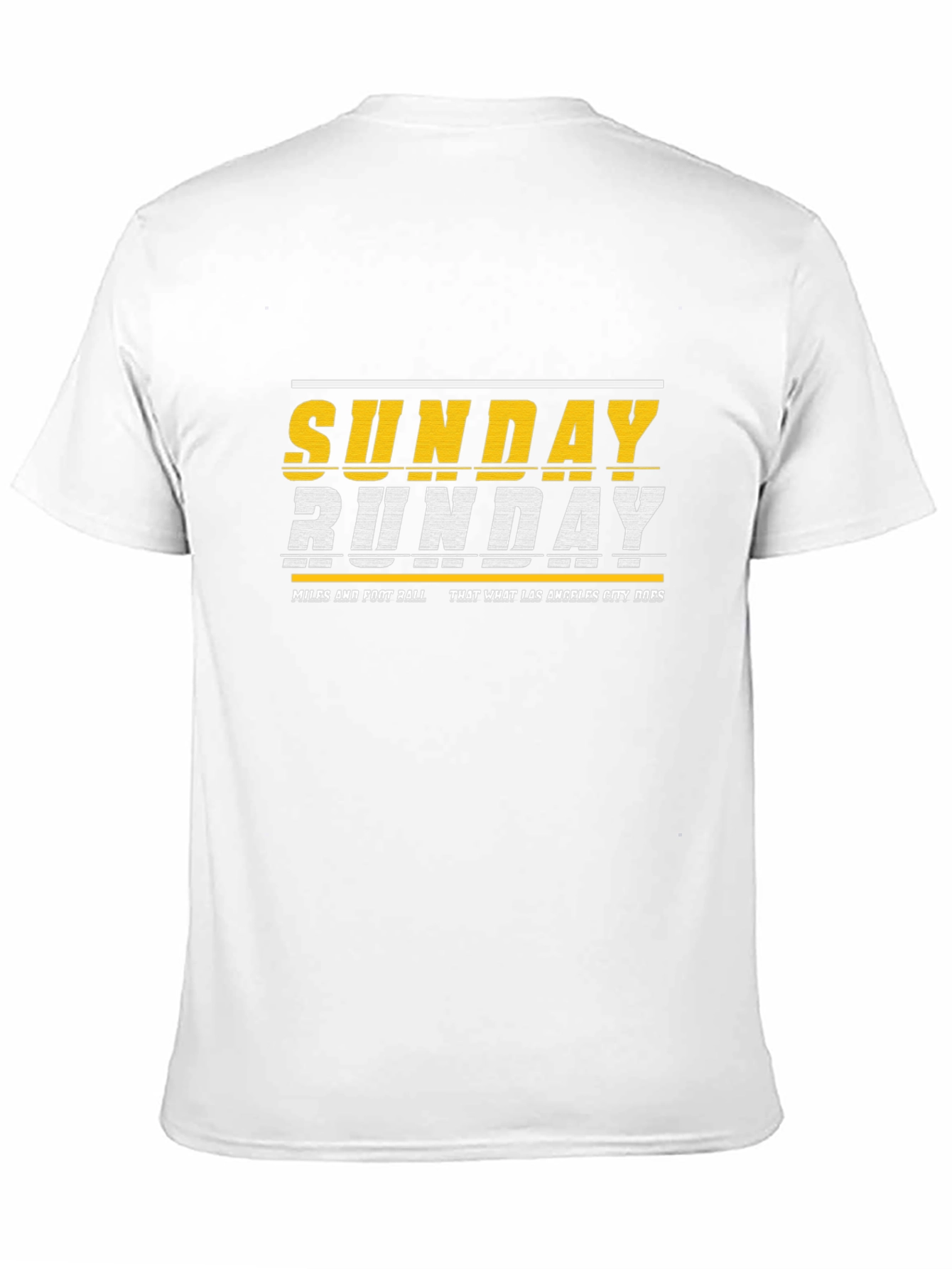 Sunday Funday Graphic Tee - Black Cotton Blend