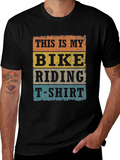 Bike Riding T-Shirt -  Funny Retro Graphic Tee