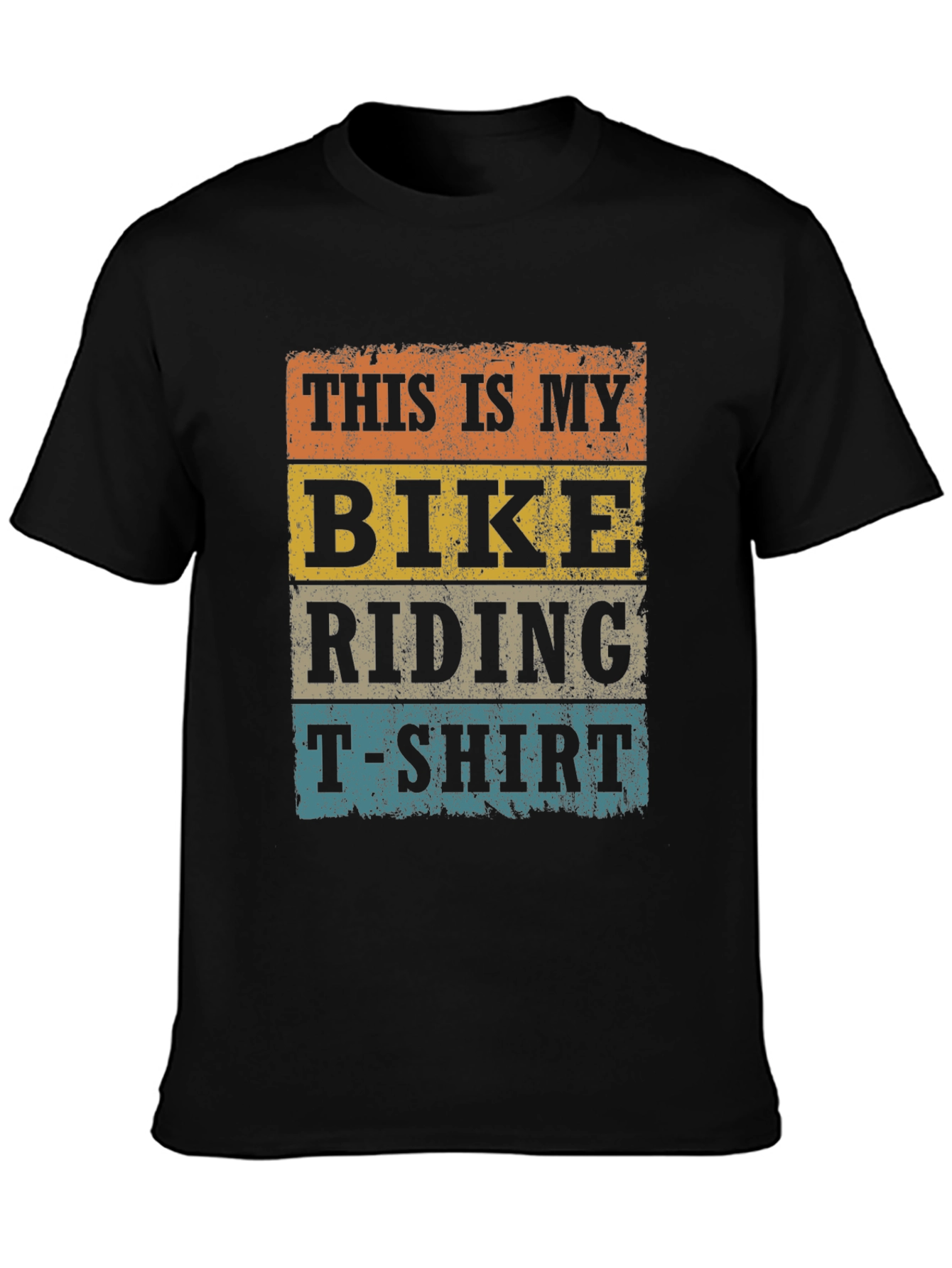 Bike Riding T-Shirt -  Funny Retro Graphic Tee