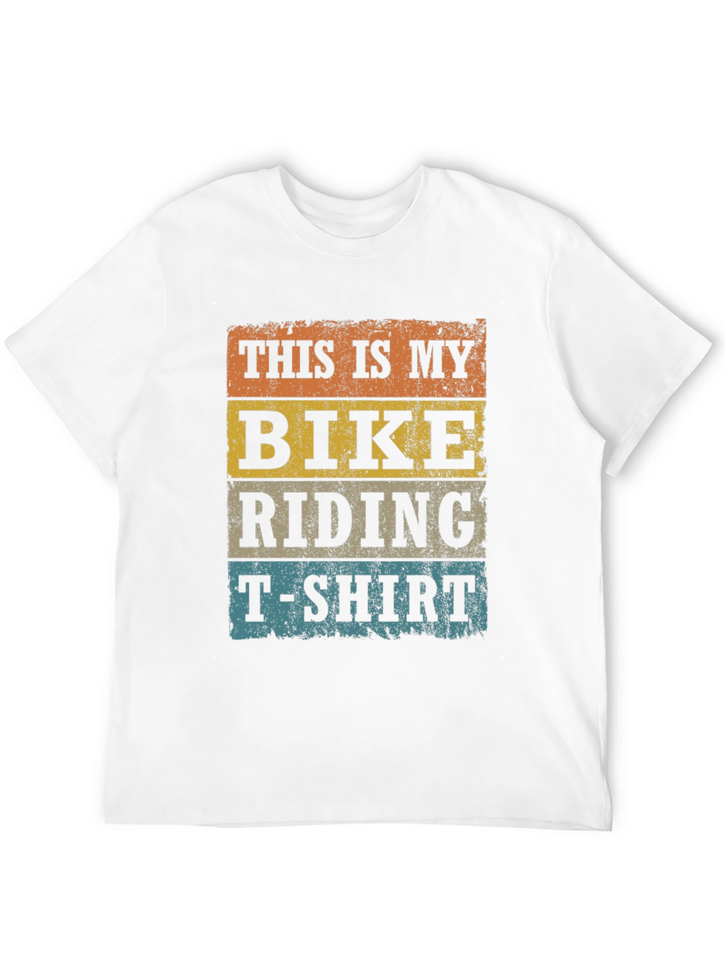 Bike Riding T-Shirt -  Funny Retro Graphic Tee