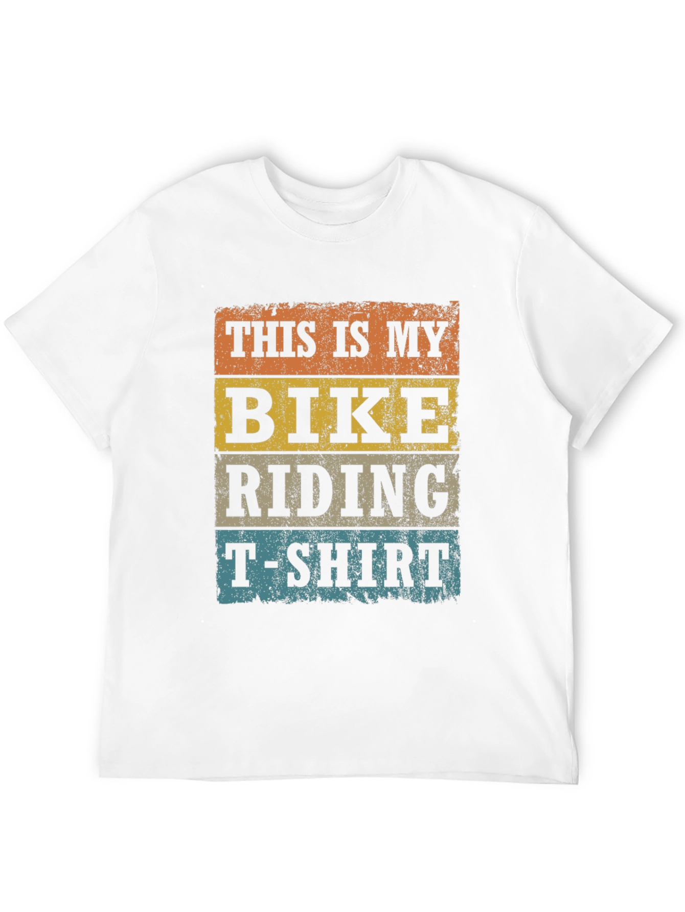 Bike Riding T-Shirt -  Funny Retro Graphic Tee