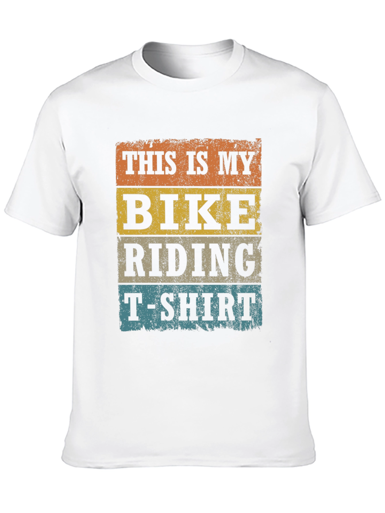 Bike Riding T-Shirt -  Funny Retro Graphic Tee
