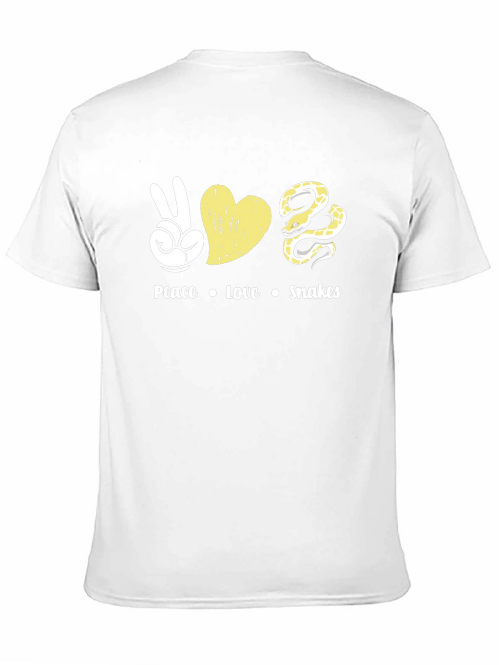 Peace Love Snakes T-Shirt - Unique Graphic Tee