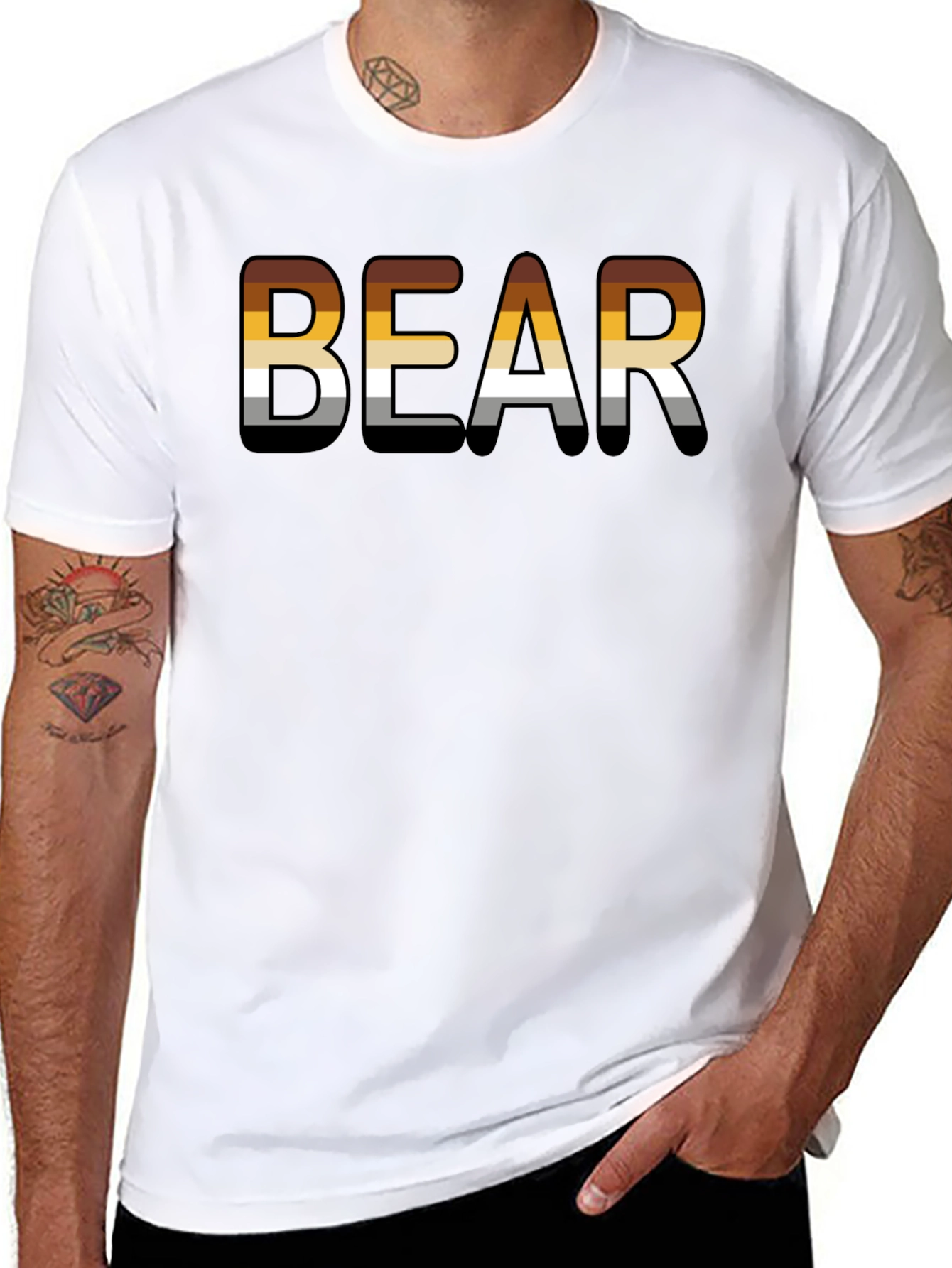 BEAR Pride T-Shirt - LGBTQ+ Apparel