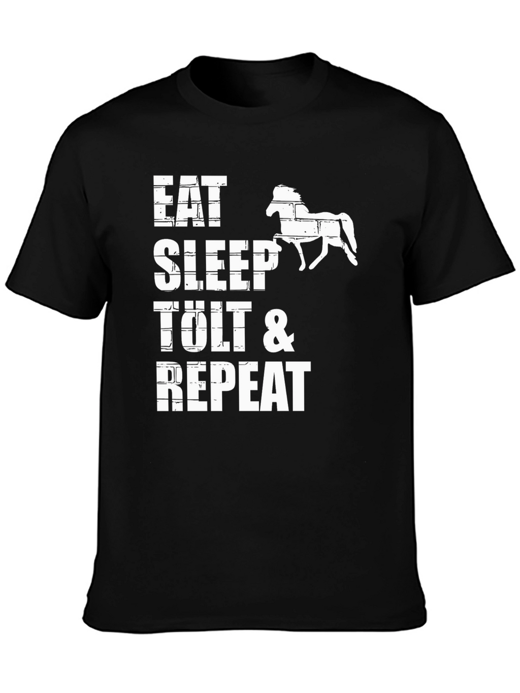 Eat Sleep Tolt & Repeat Black T-Shirt