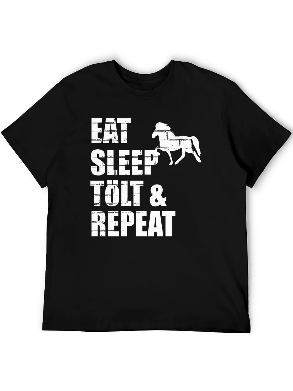 Eat Sleep Tolt & Repeat Black T-Shirt