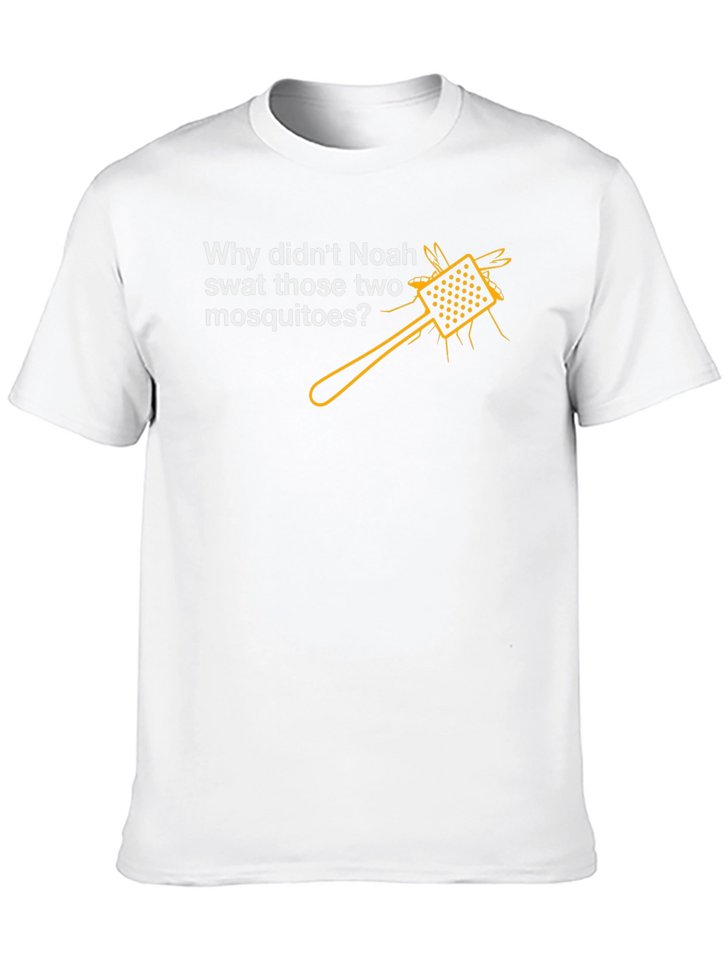 Noahs Mosquito Tee - Humorous Graphic Shirt
