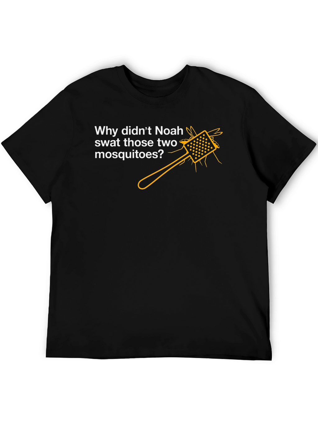 Noahs Mosquito Tee - Humorous Graphic Shirt