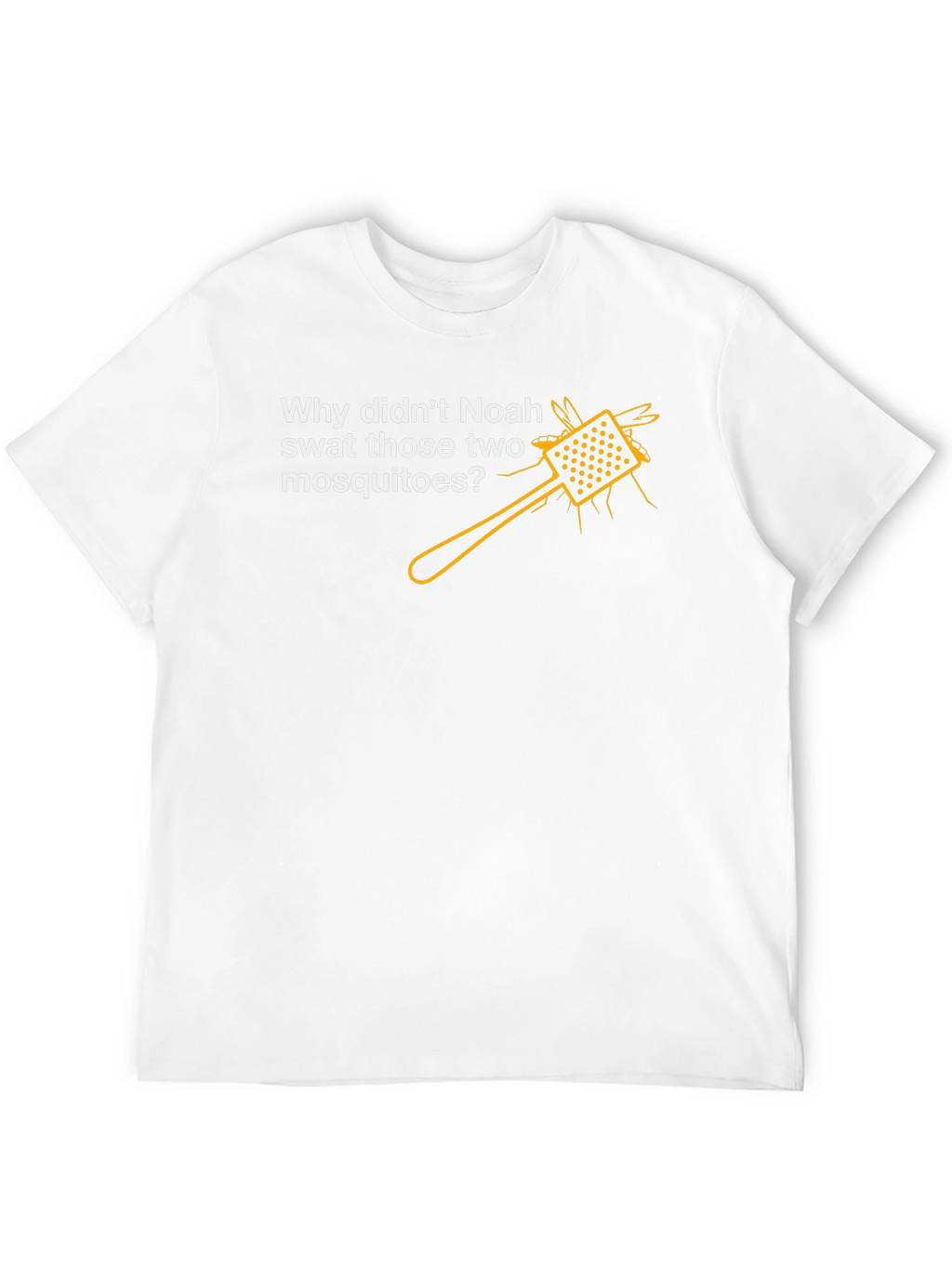 Noahs Mosquito Tee - Humorous Graphic Shirt
