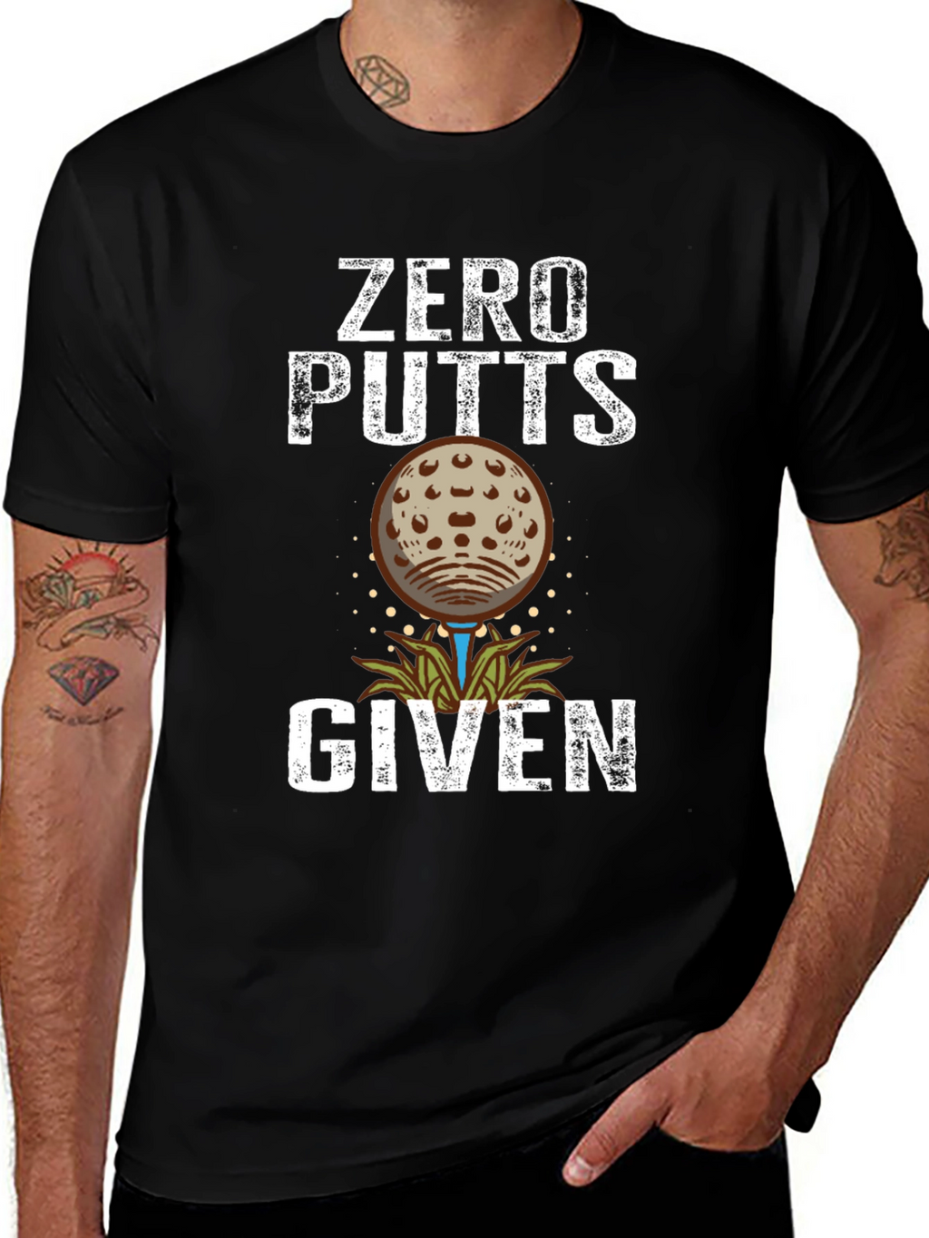 Zero Putts Given Golf T-Shirt
