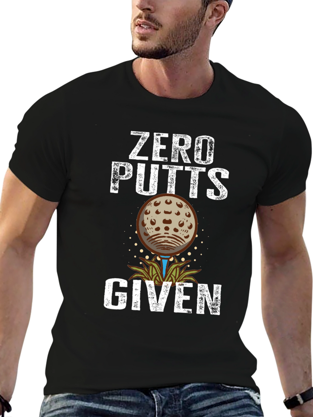 Zero Putts Given Golf T-Shirt