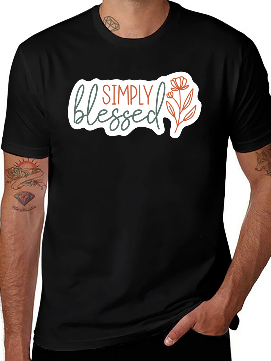 Simply Blessed Graphic T-Shirt