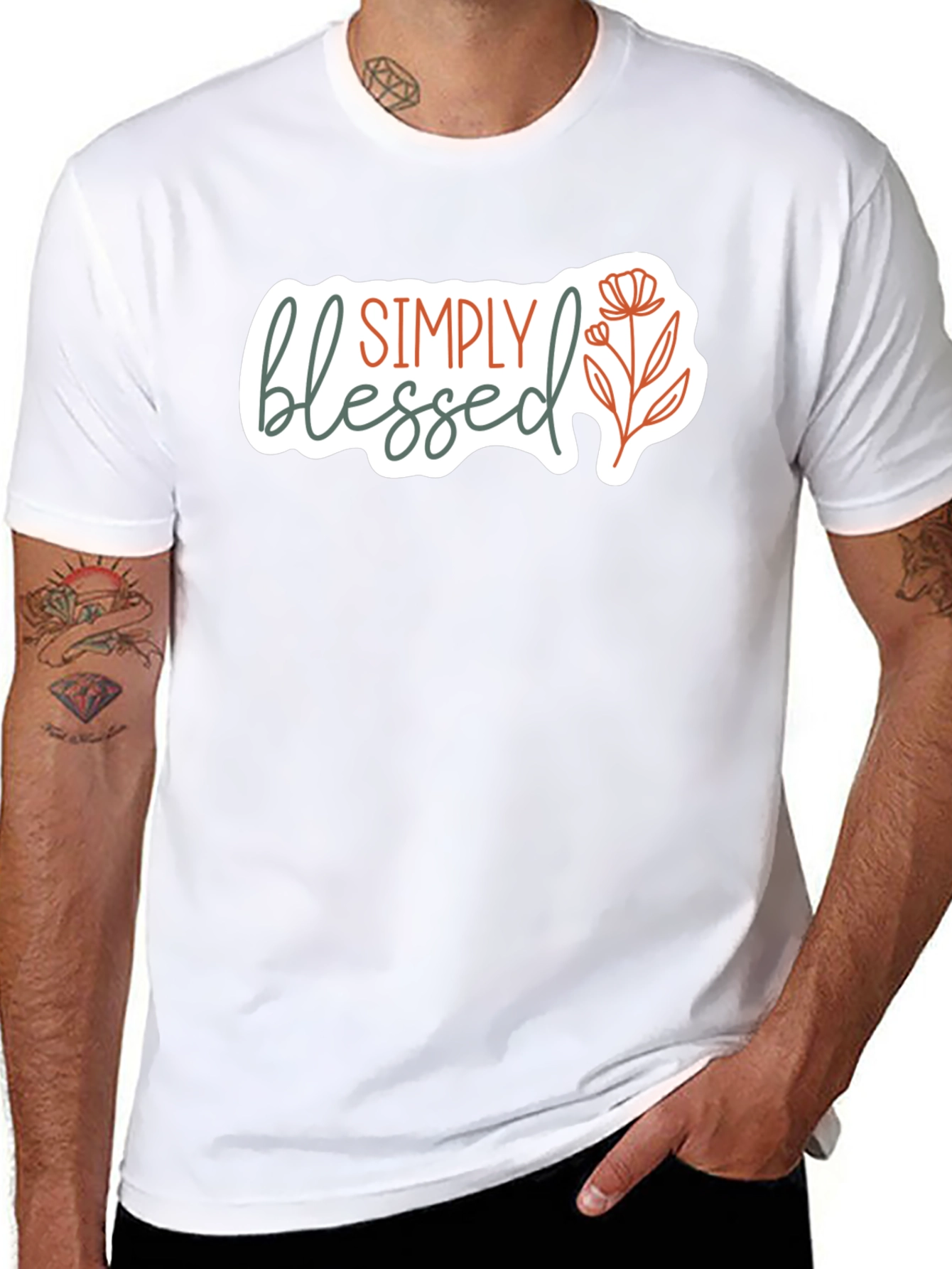 Simply Blessed Graphic T-Shirt
