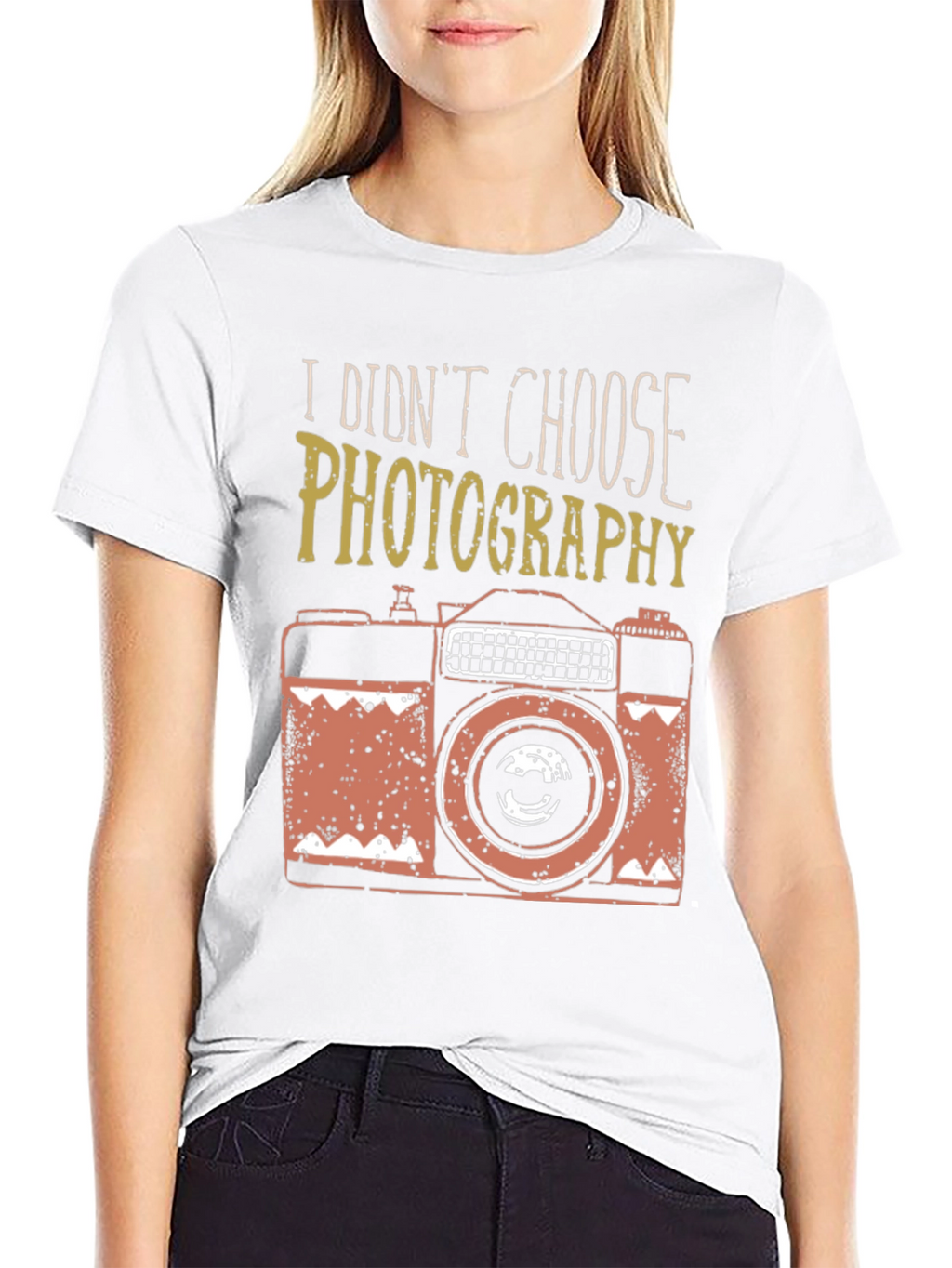 Photography T-Shirt - I Didnt Choose Photography