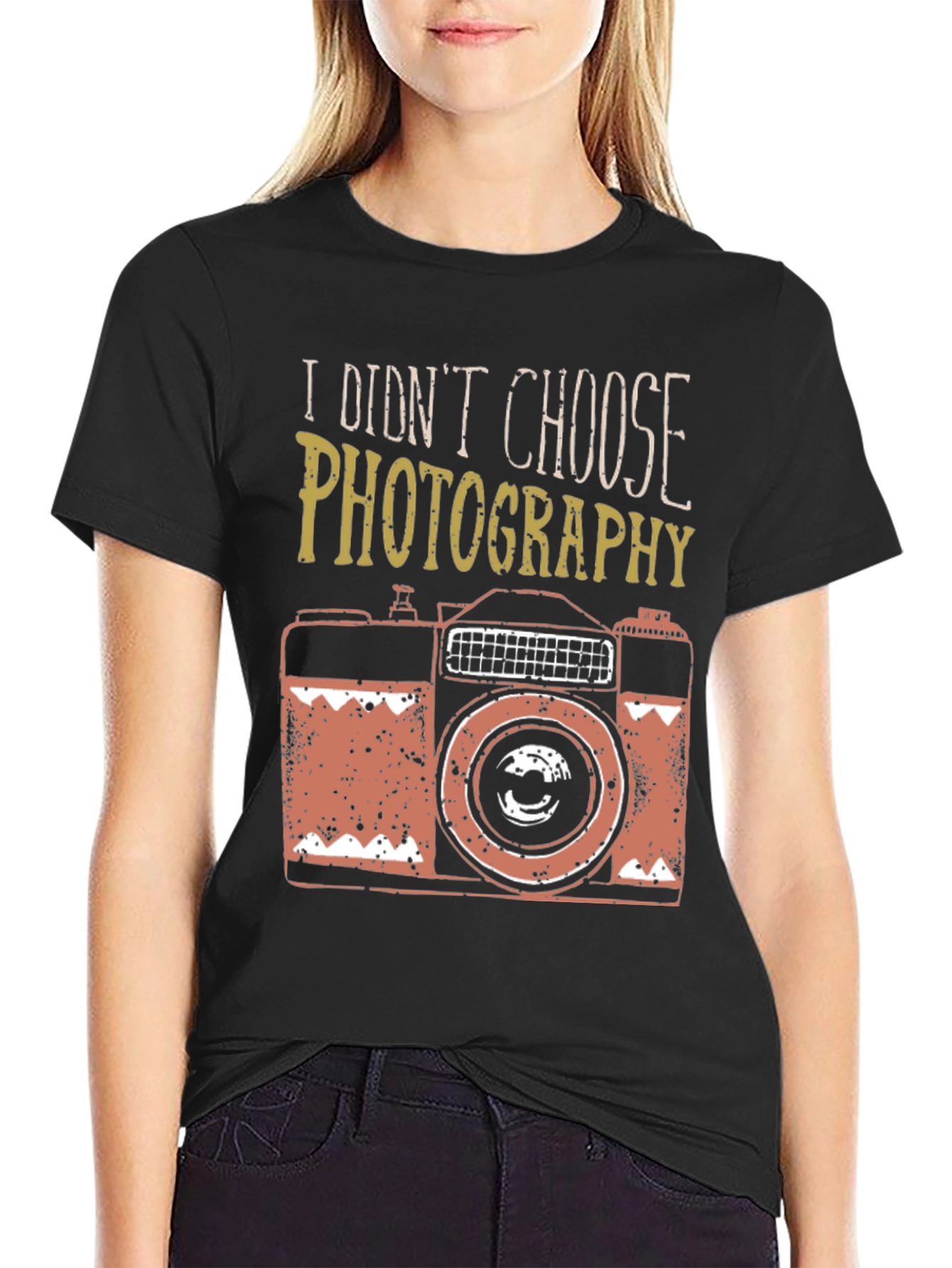 Photography T-Shirt - I Didnt Choose Photography
