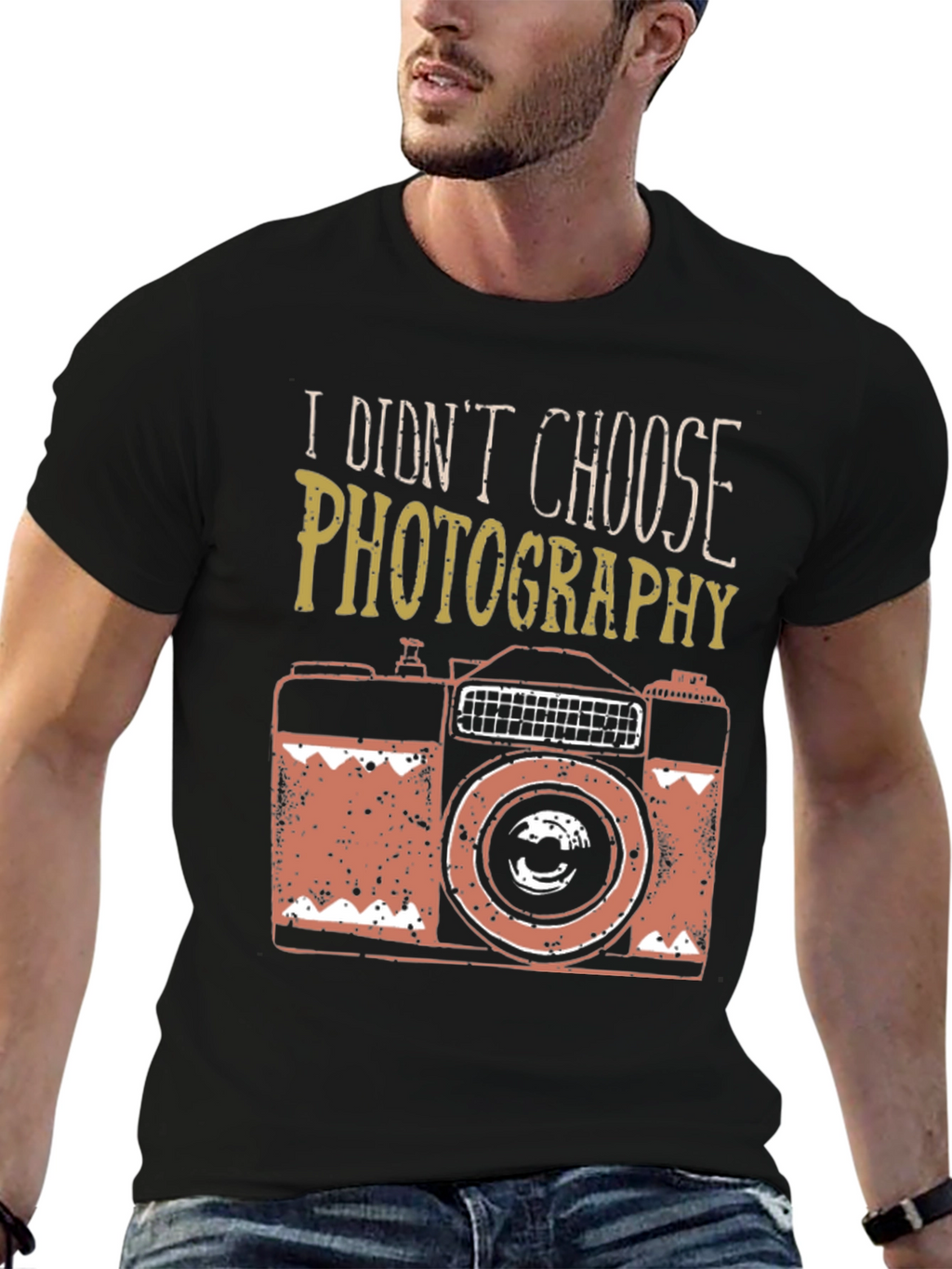 Photography T-Shirt - I Didnt Choose Photography