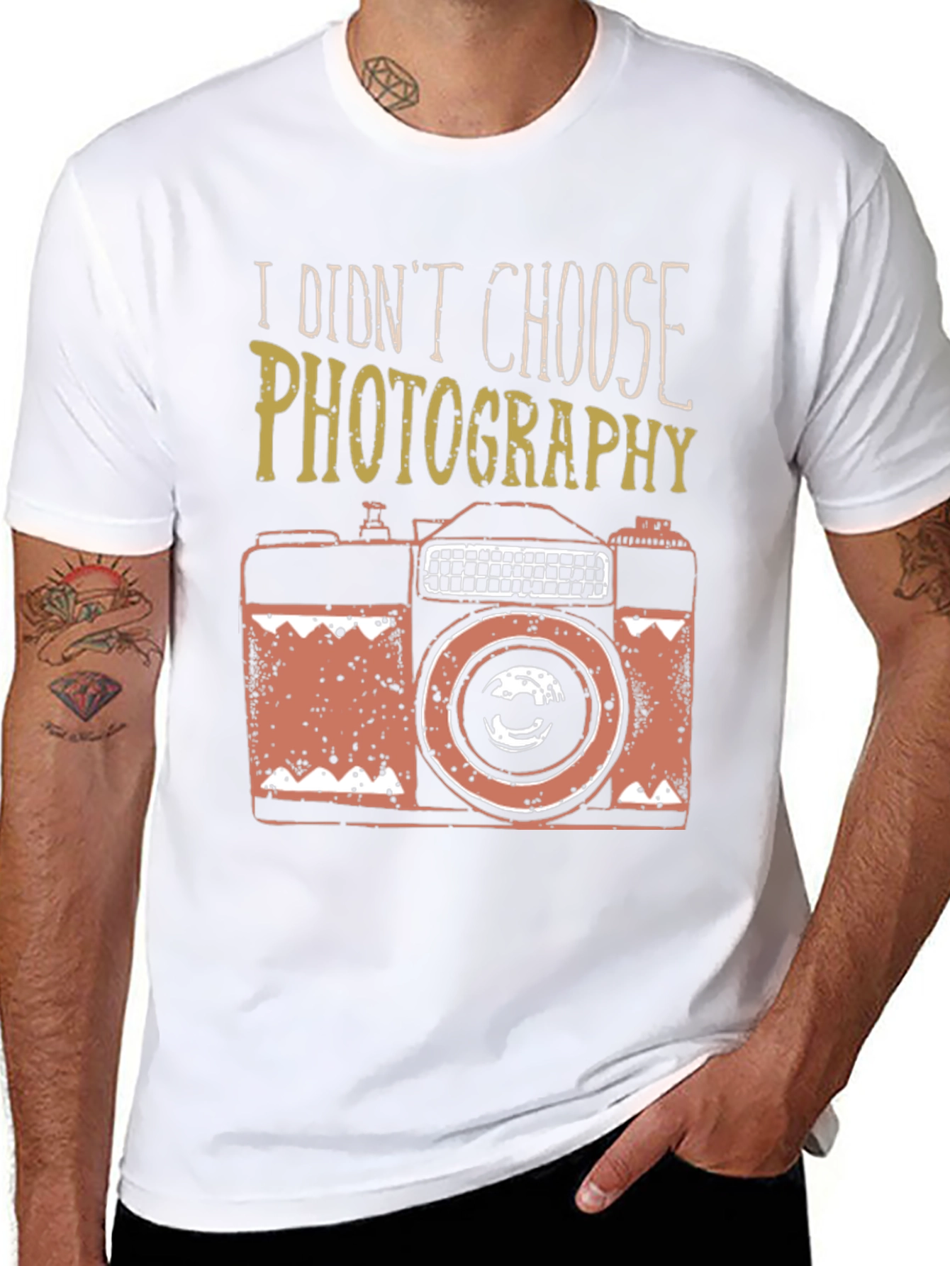 Photography T-Shirt - I Didnt Choose Photography