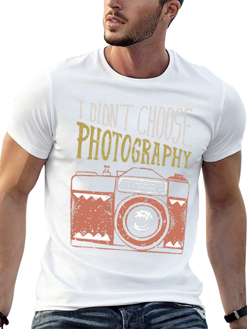 Photography T-Shirt - I Didnt Choose Photography