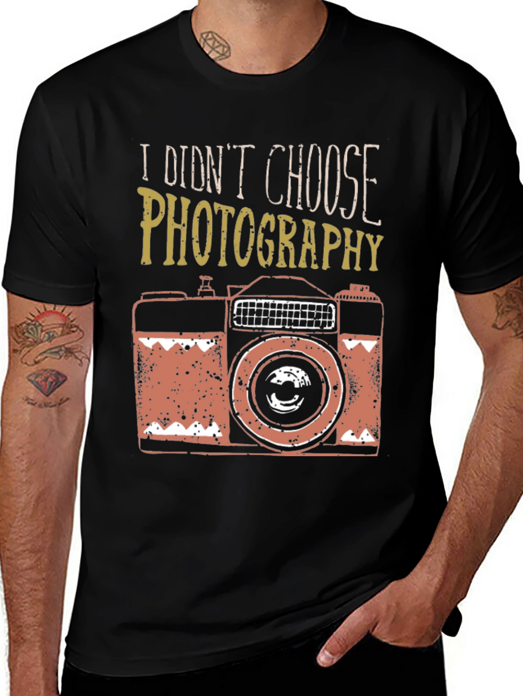 Photography T-Shirt - I Didnt Choose Photography