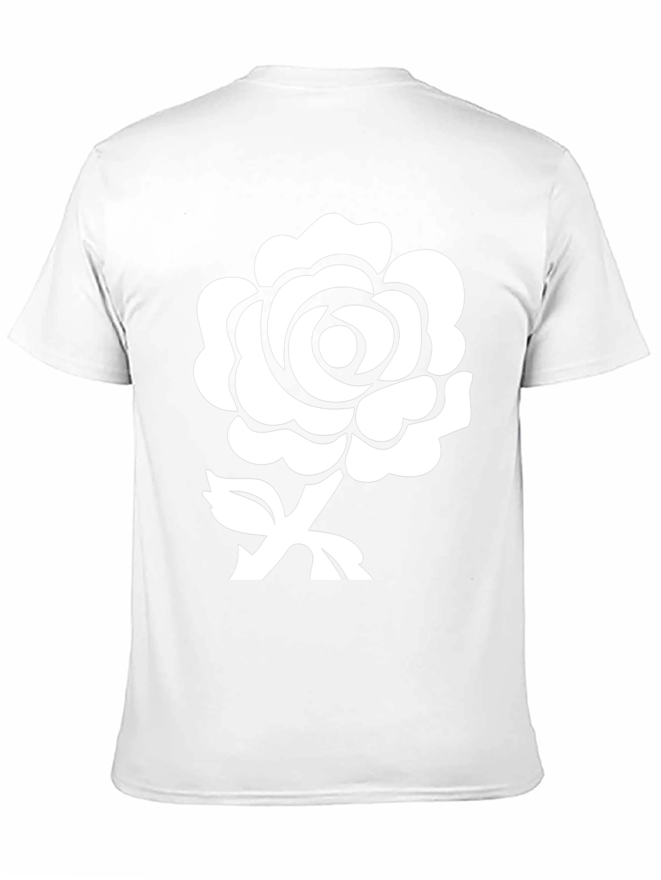 Rose Graphic Black T-Shirt