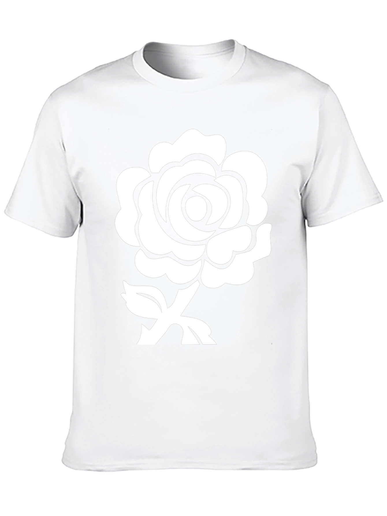 Rose Graphic Black T-Shirt