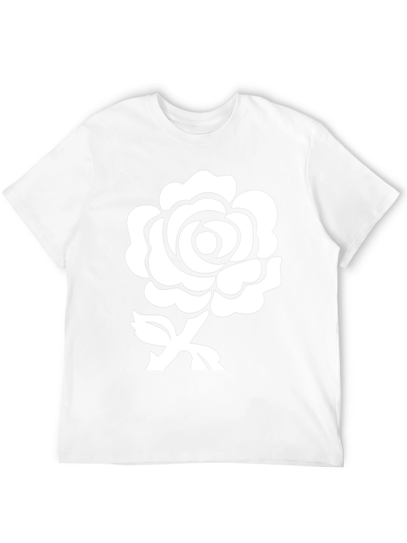 Rose Graphic Black T-Shirt