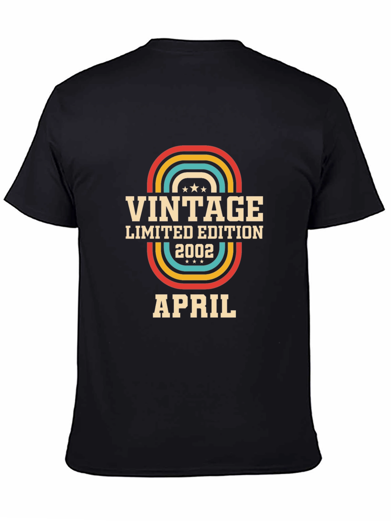 Vintage 2002 April Birthday T-Shirt
