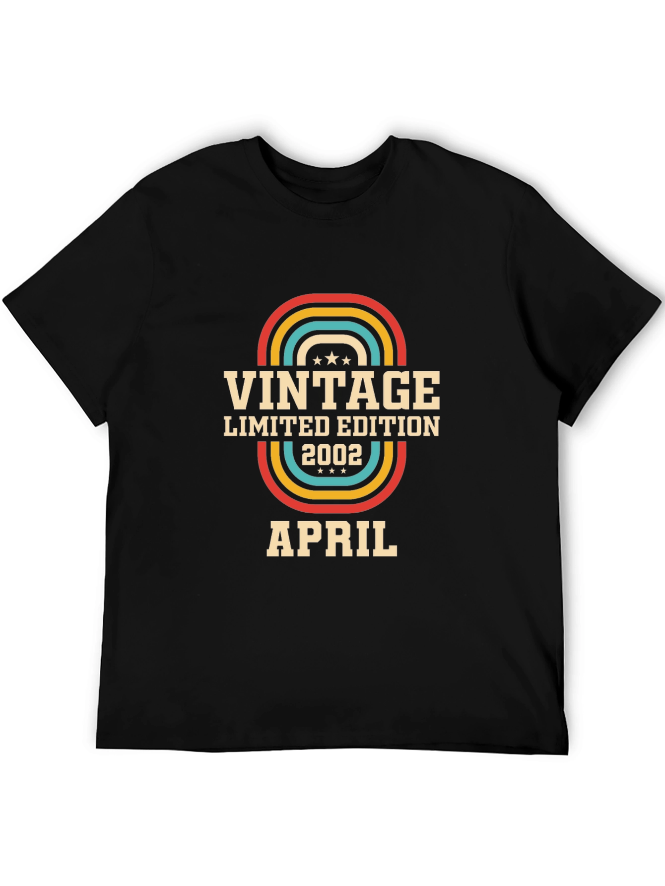 Vintage 2002 April Birthday T-Shirt
