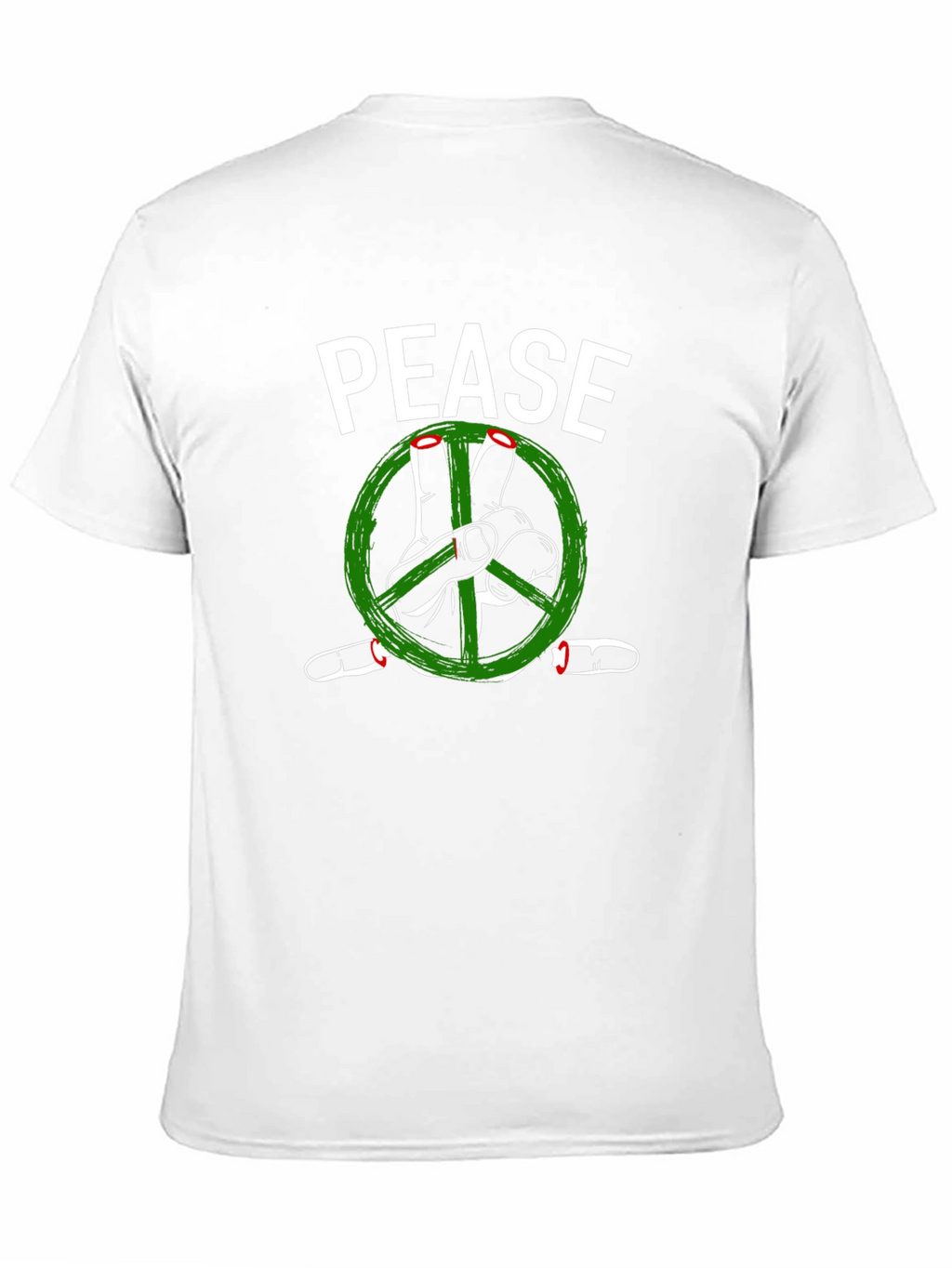 Pease Graphic T-Shirt - Peace Sign Tee