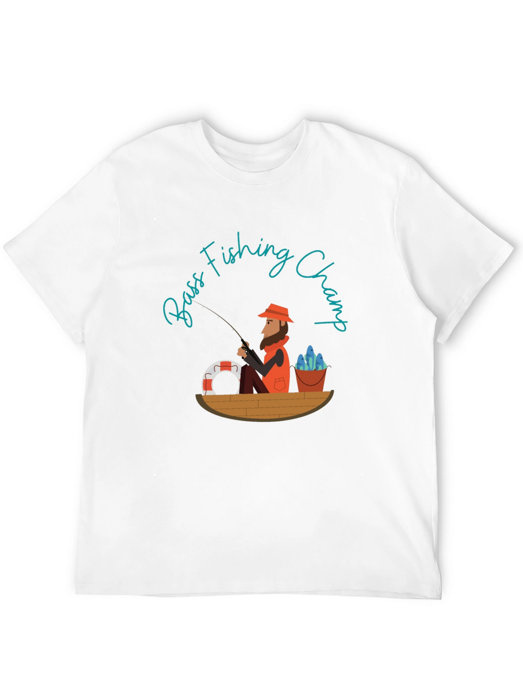 Bass Fishing Champ Graphic Tee