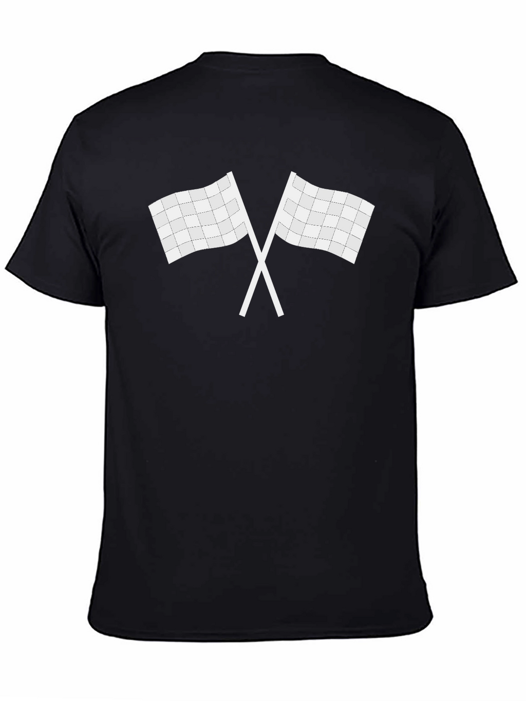Checkered Flag Graphic Tee - Racing Fan T-Shirt