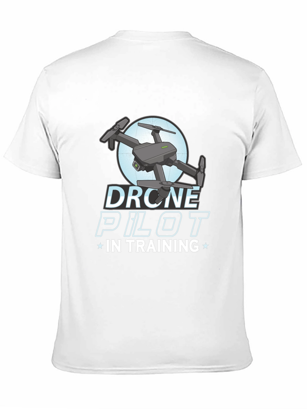 Drone Pilot in Training Black T-Shirt