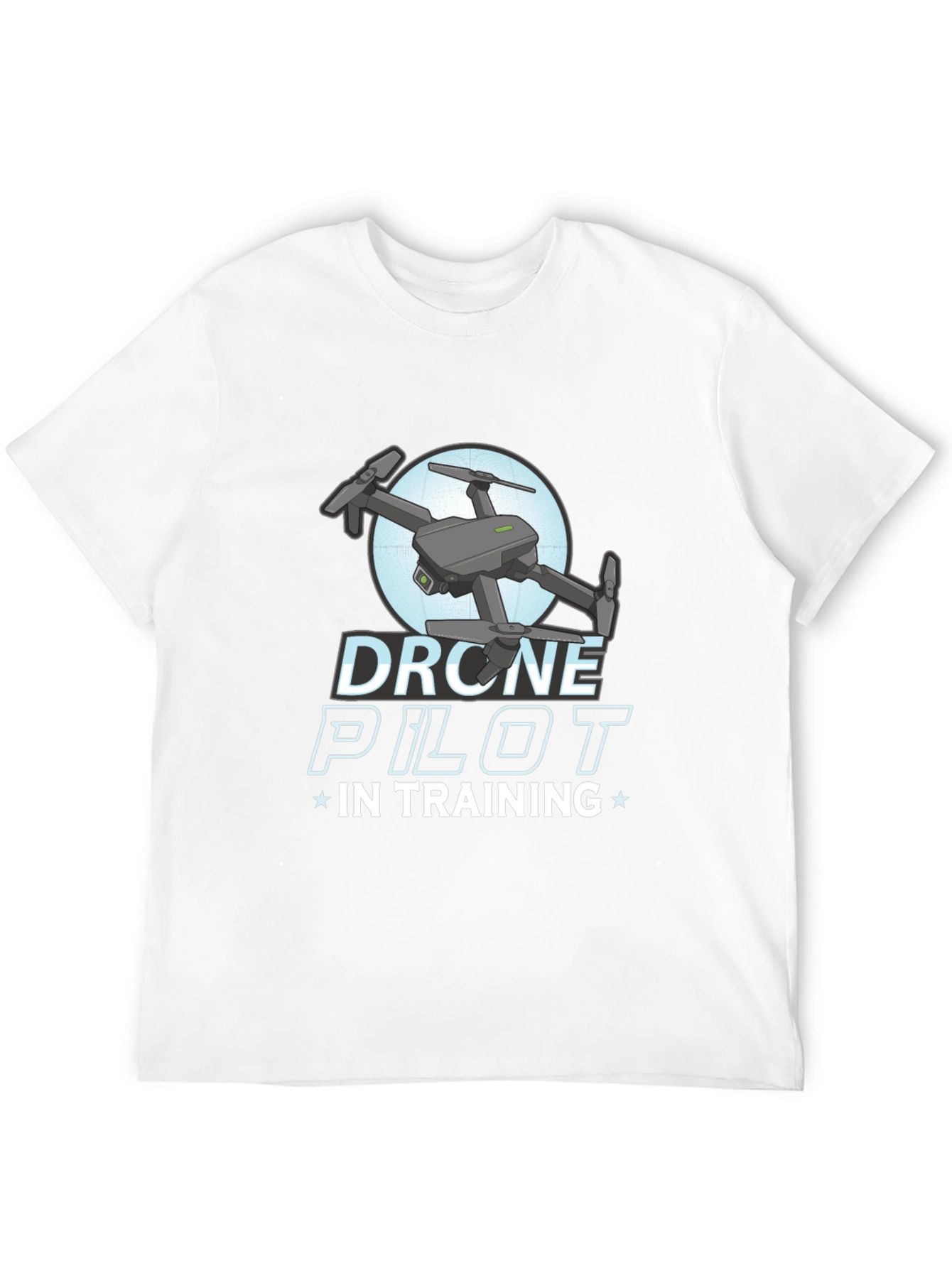 Drone Pilot in Training Black T-Shirt