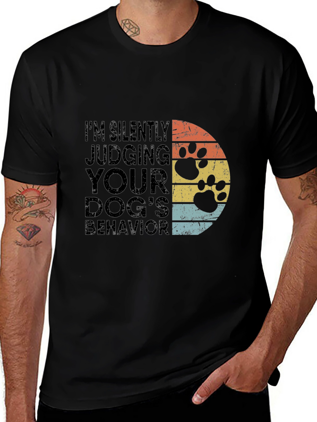 Silently Judging Dogs Behavior T-Shirt