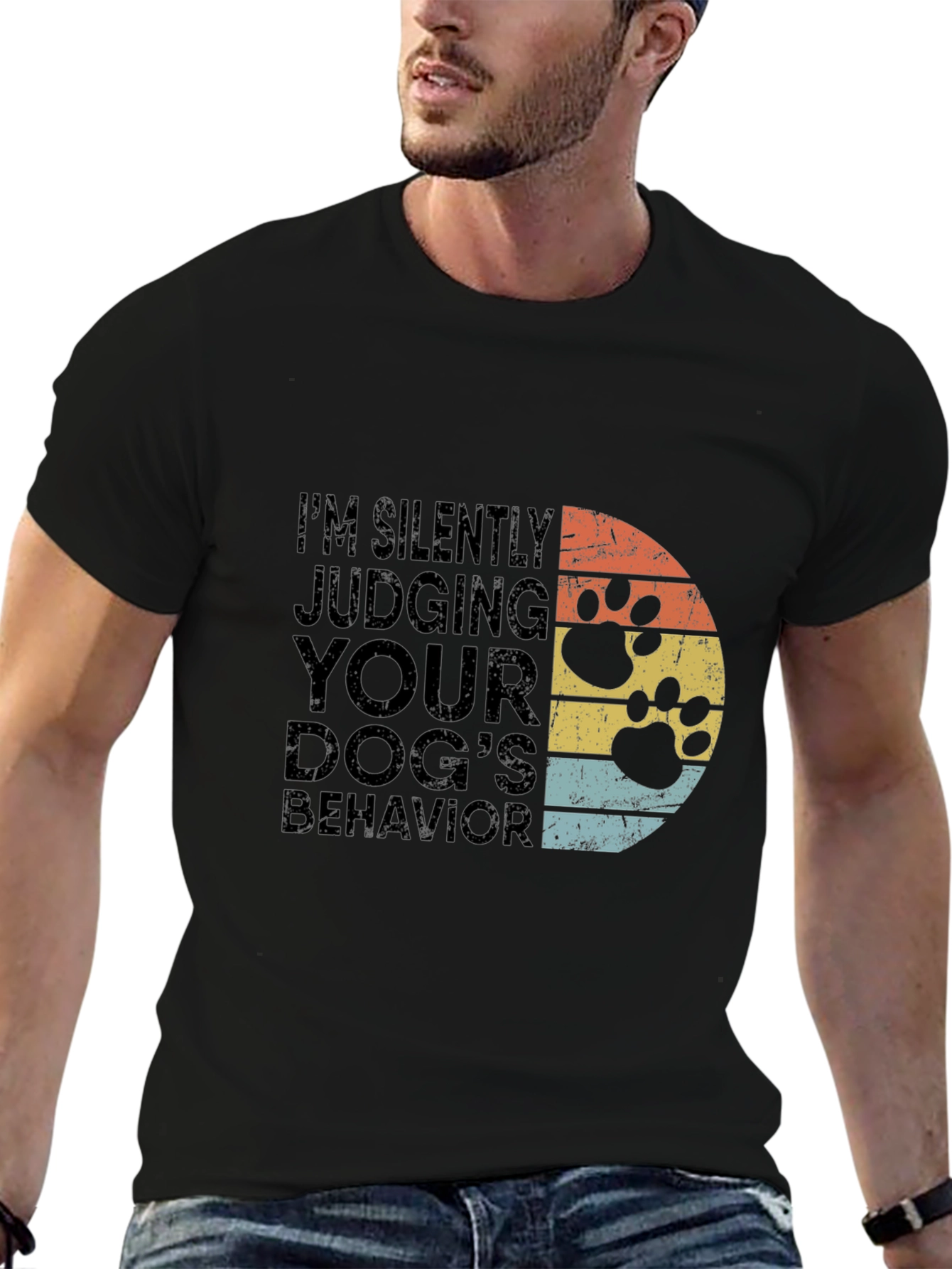 Silently Judging Dogs Behavior T-Shirt