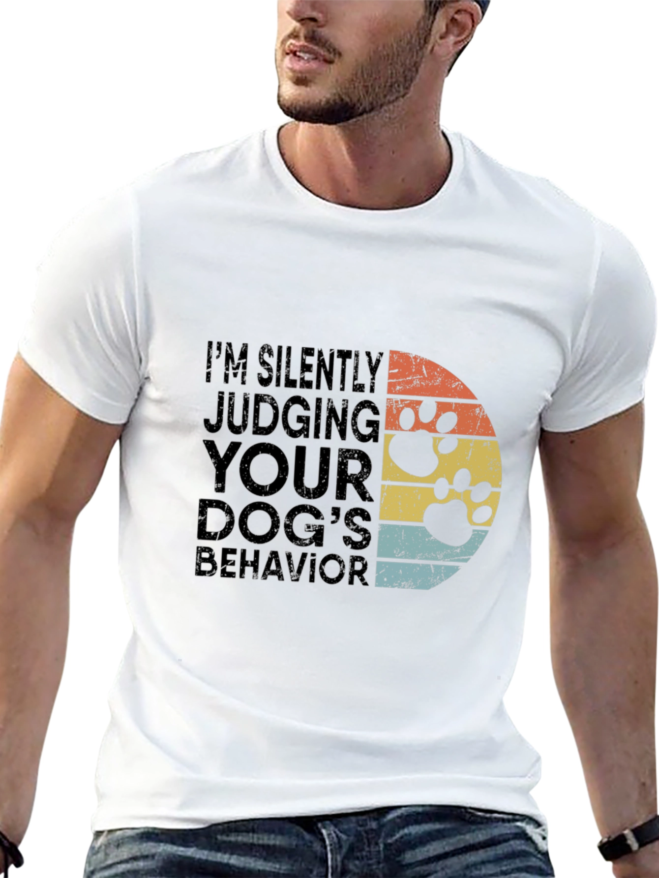 Silently Judging Dogs Behavior T-Shirt