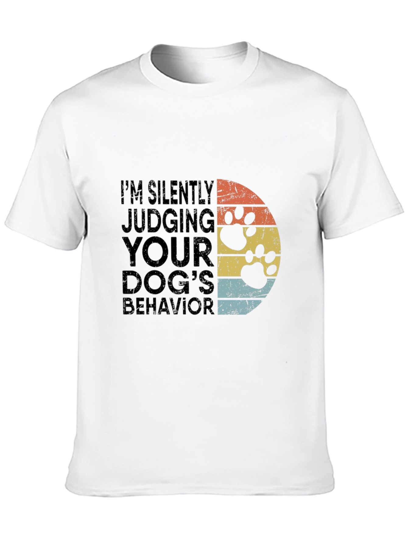 Silently Judging Dogs Behavior T-Shirt