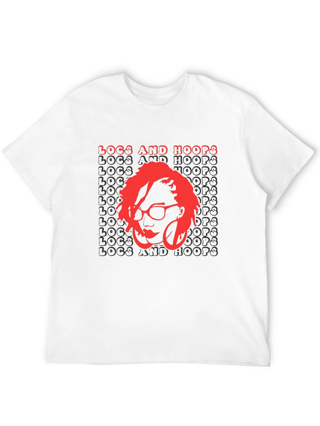 Locs and Hoops Graphic T-Shirt - Unisex