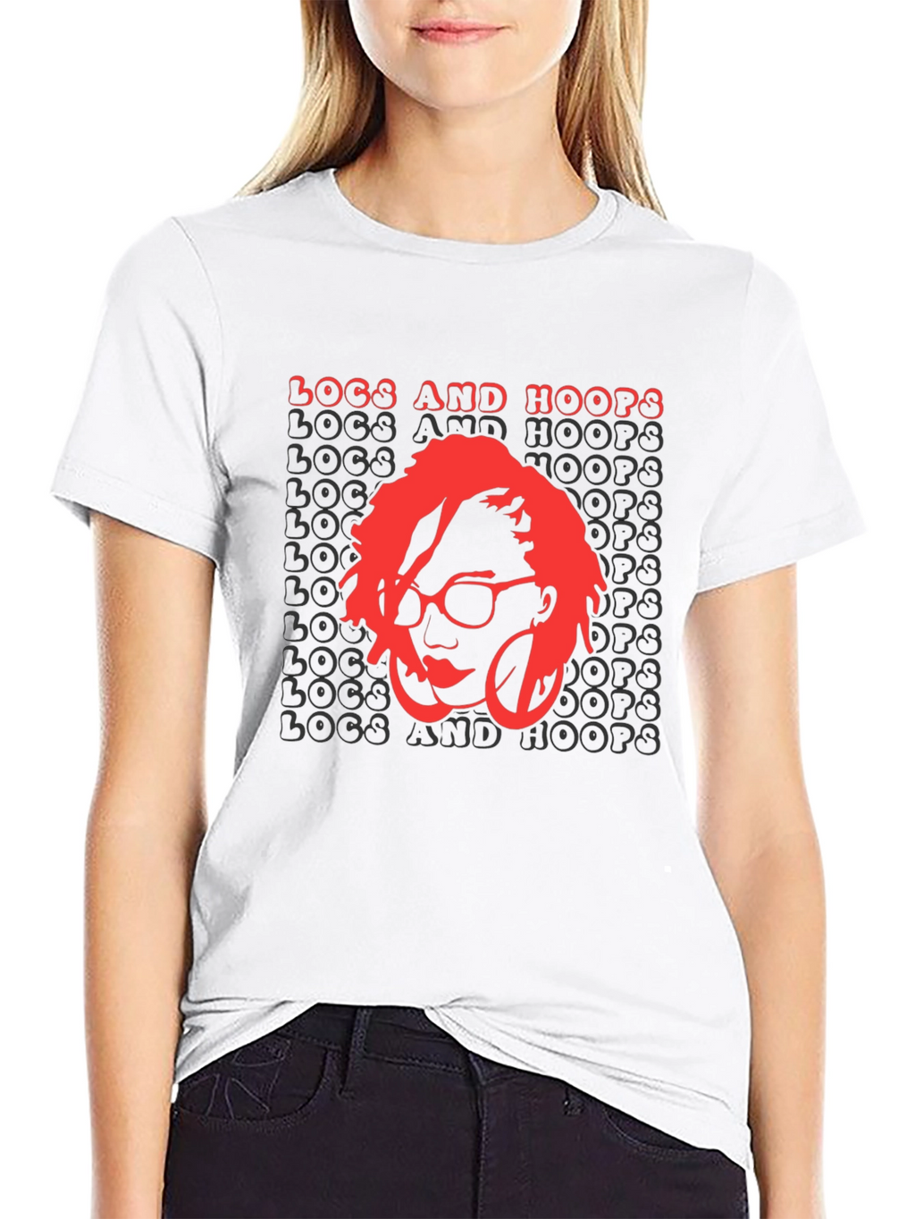 Locs and Hoops Graphic T-Shirt - Unisex