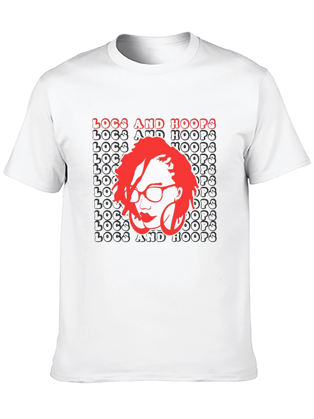 Locs and Hoops Graphic T-Shirt - Unisex