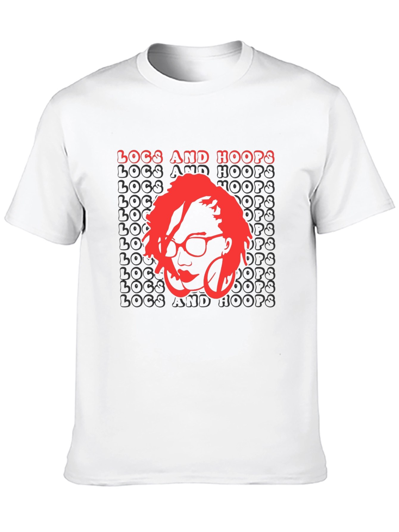 Locs and Hoops Graphic T-Shirt - Unisex