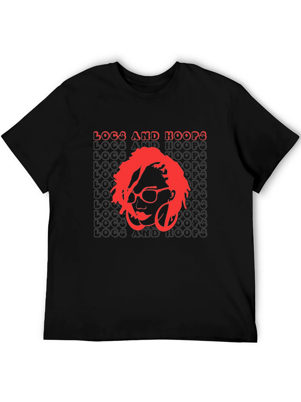 Locs and Hoops Graphic T-Shirt - Unisex