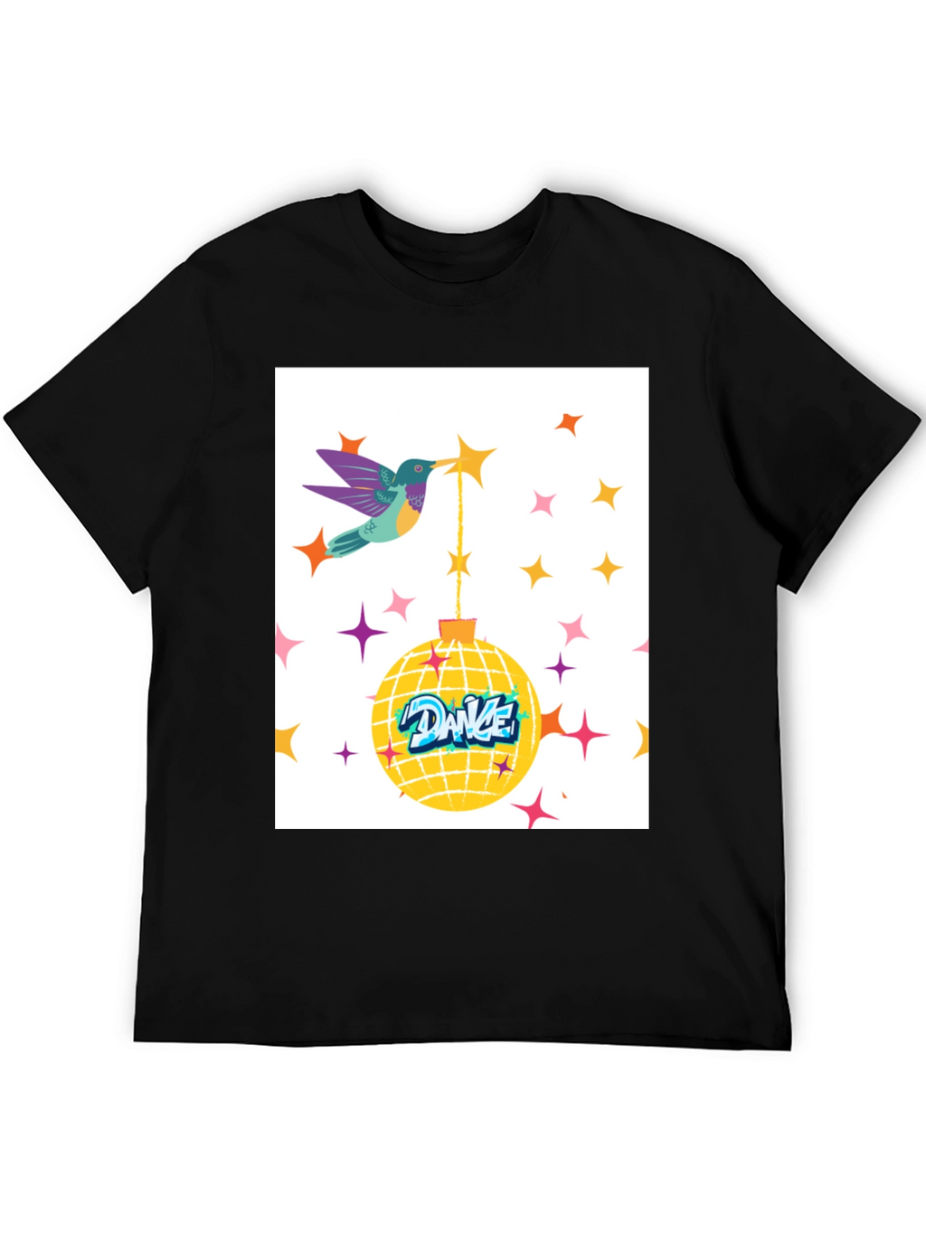 Hummingbird Dance Disco Graphic Tee