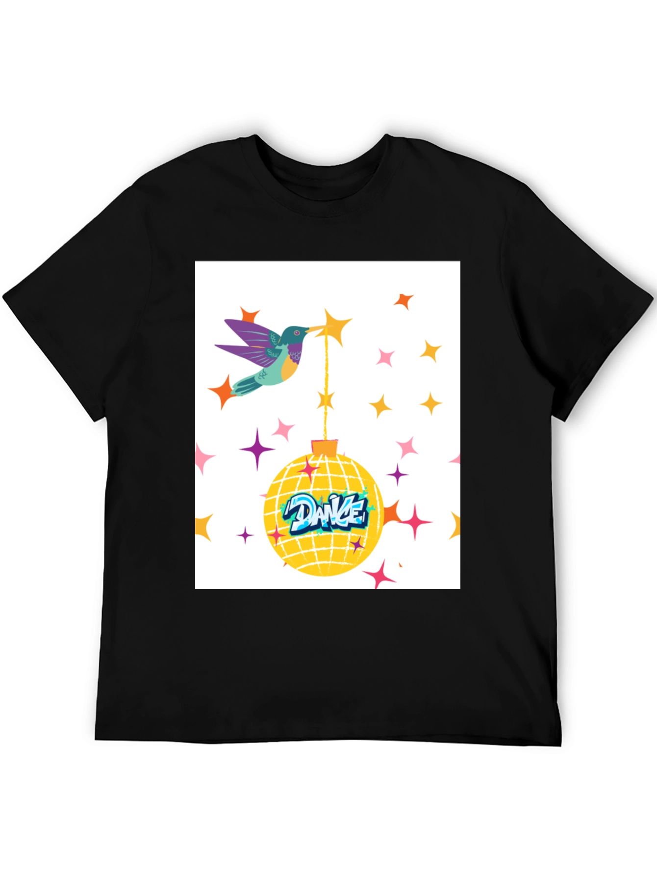 Hummingbird Dance Disco Graphic Tee