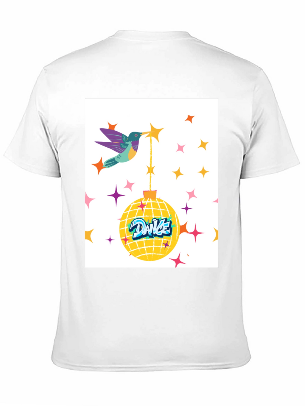 Hummingbird Dance Disco Graphic Tee