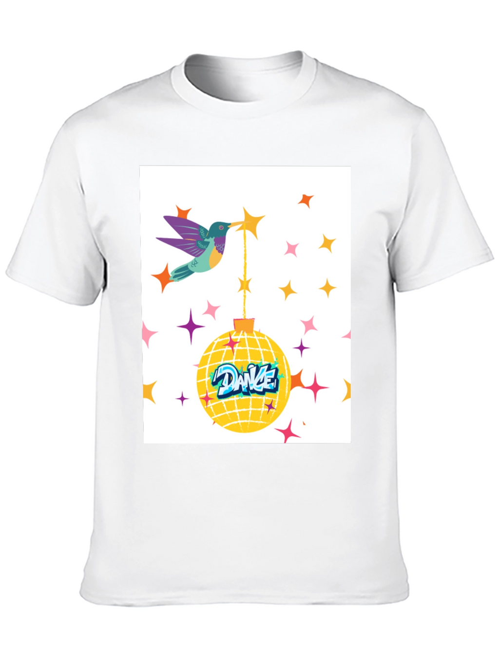Hummingbird Dance Disco Graphic Tee