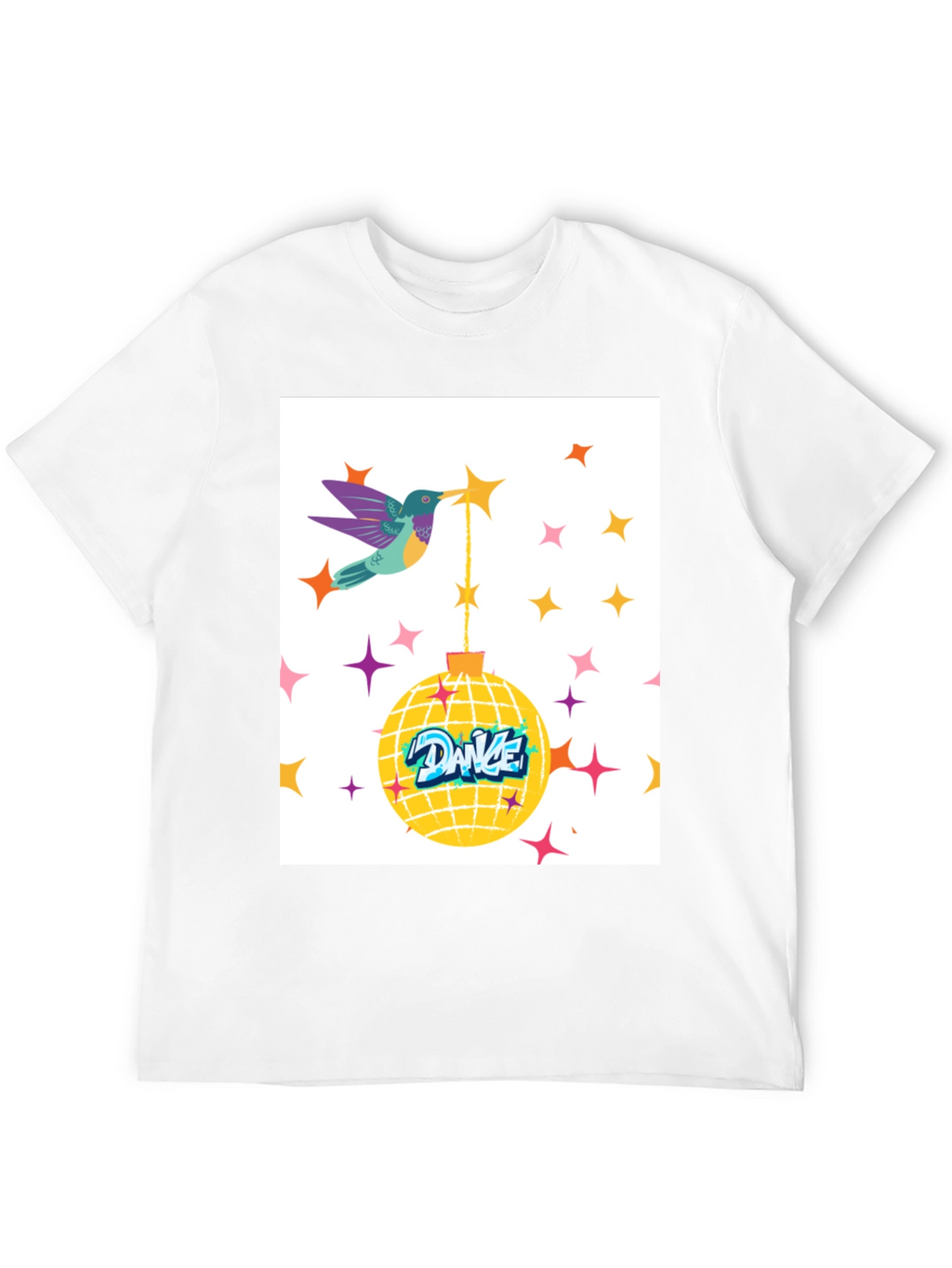 Hummingbird Dance Disco Graphic Tee