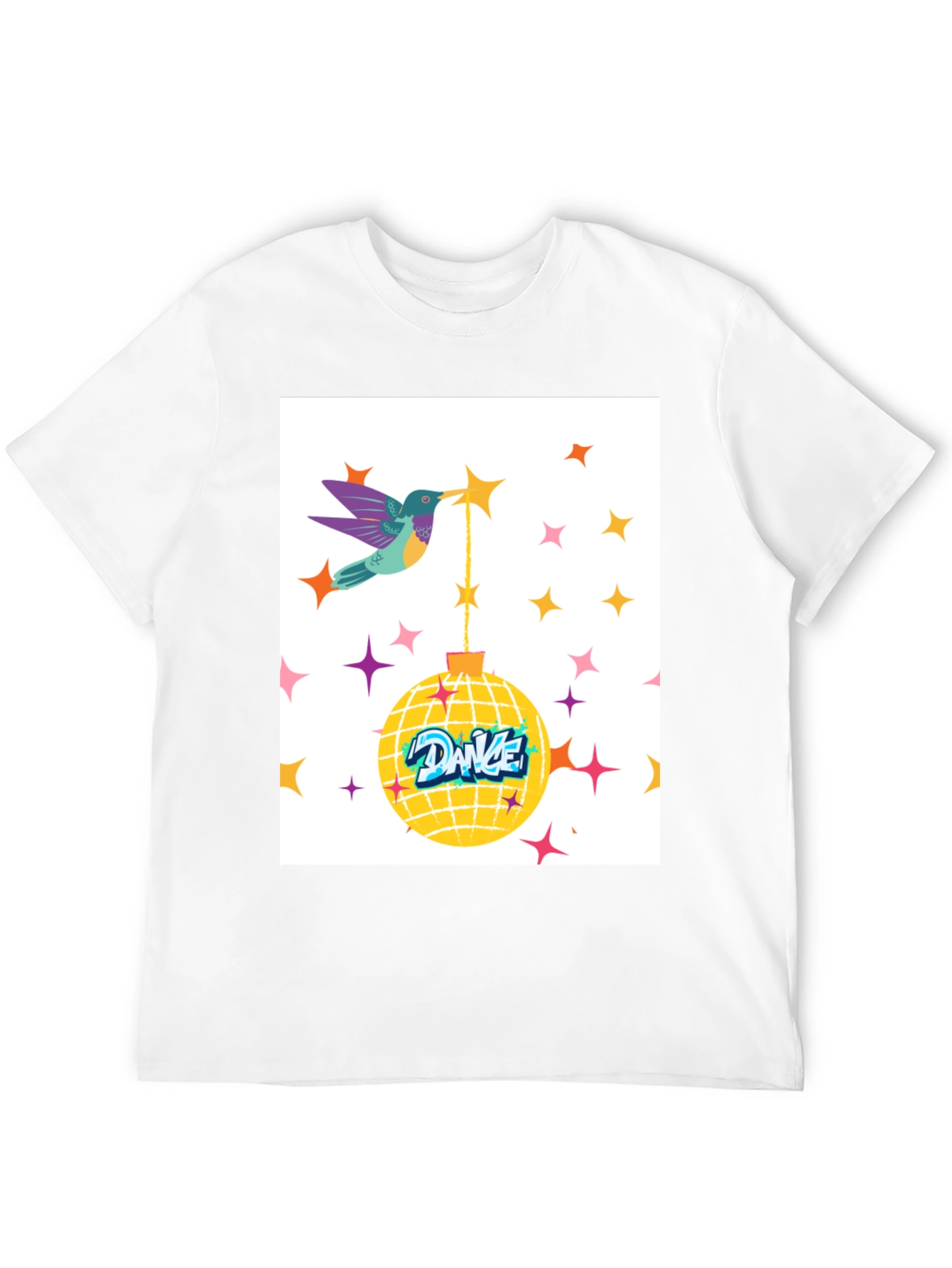 Hummingbird Dance Disco Graphic Tee
